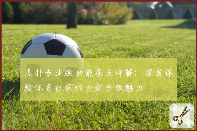 虎扑专业版功能亮点详解：深度体验体育社区的全新升级魅力
